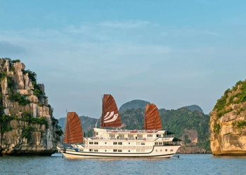 Jonque collective à Ha Long