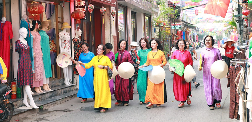Vêtements-femmes-Vietnamiennes