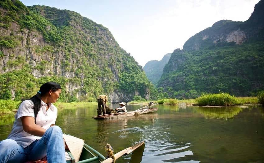 Balade entre les rizières à Tam Cốc, Ninh Binh