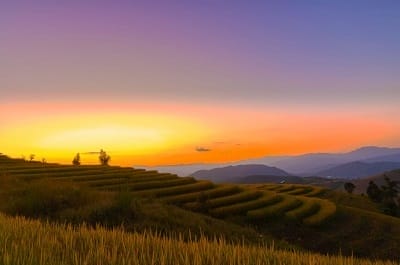 coucher de soleil sapa-vietnam