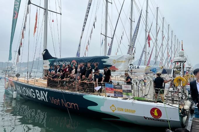 La course Clipper est également l'occasion de promouvoir l'image de Quang Ninh