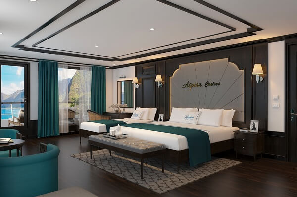 Cabine luxueuse chez Aspira Lan Ha
