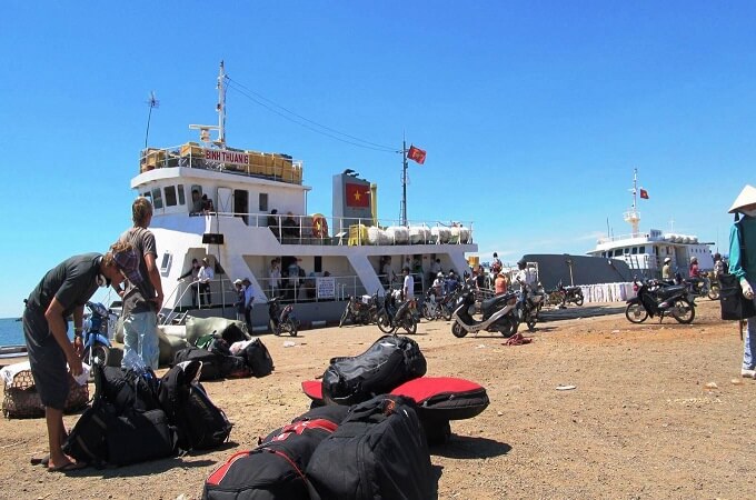 Camping sur l'ile de Phu Quy