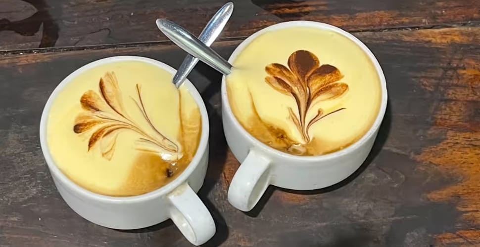 Cafe aux oeufs à Hanoi