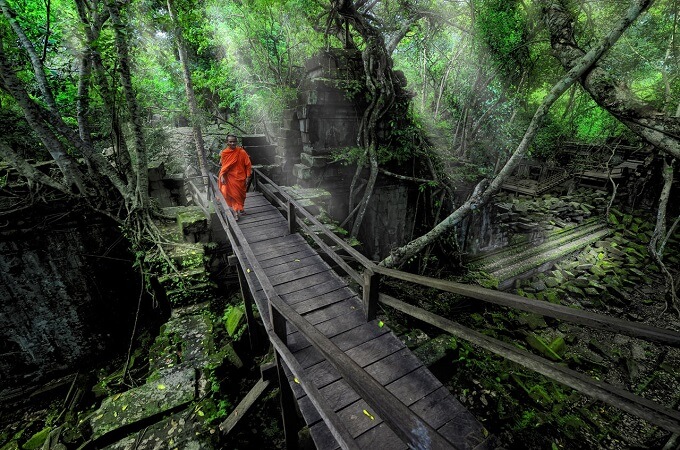 Découvrez les temples fascinants d'Angkor depuis le Vietnam à travers le Mékong
