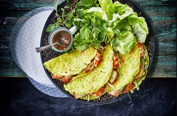 Banh Xeo ou crêpe vietnamienne
