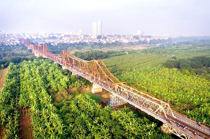 Le pont Long Bien est une œuvre d’art essentielle et particulière