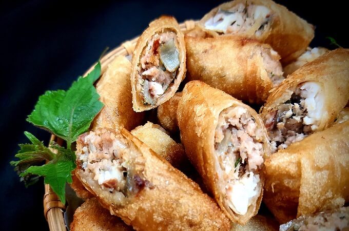 Nem au poisson à tête de serpent, nem cá quả