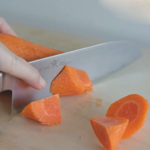 Comment couper les carottes