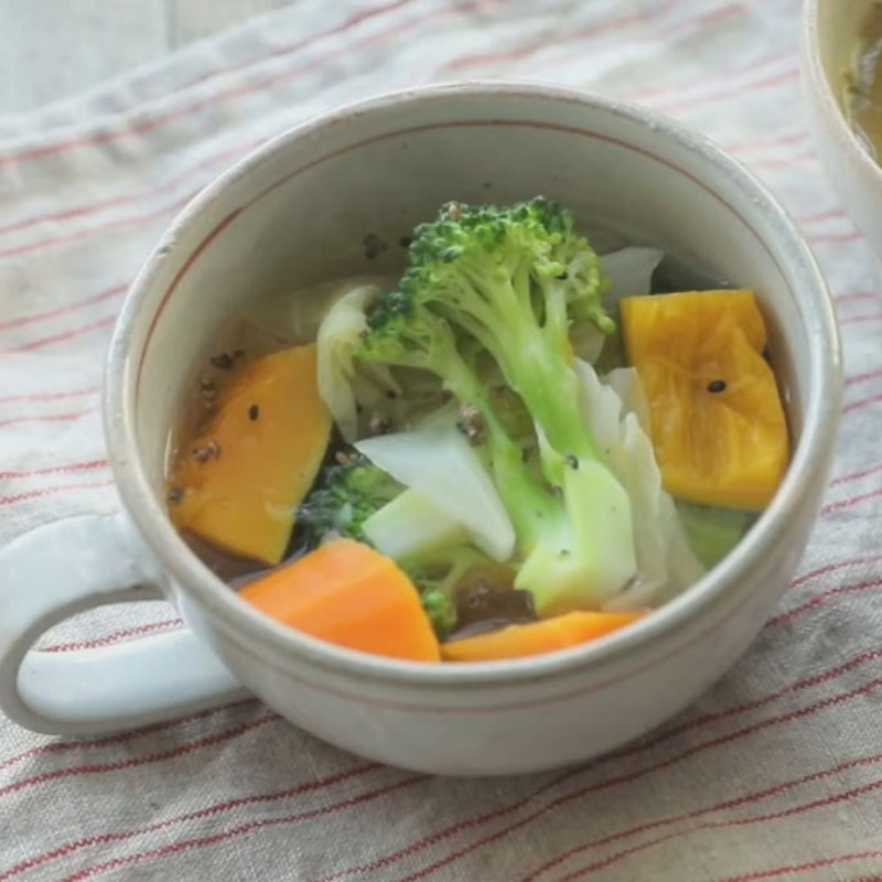 Soupe de brocoli mixte