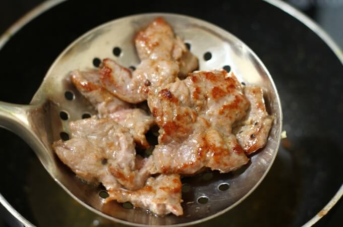 Surveillez la cuisson du boeuf