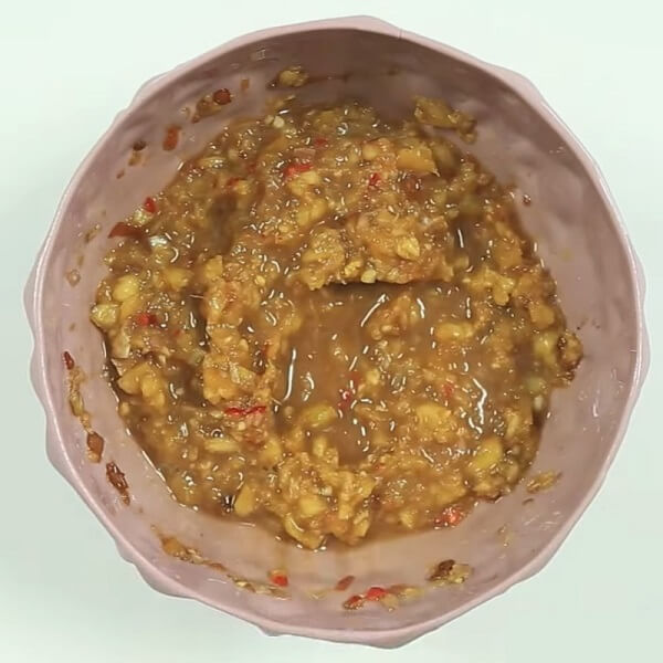 Bien remuer jusqu'à ce que les ingrédients soient mélangés