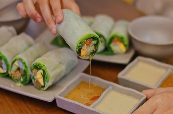 Le banh cuon Tay Son a une saveur et une méthode de transformation unique