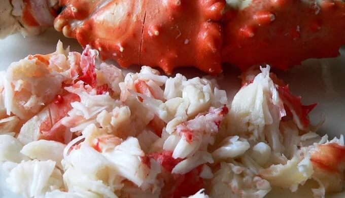 Une délicieuse chair de crabe fera de délicieux beignets de crabe