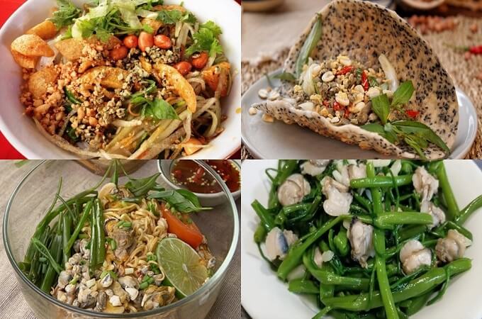 Nombreux sont des plats vietnamiens à base des corbicules ou corbicula