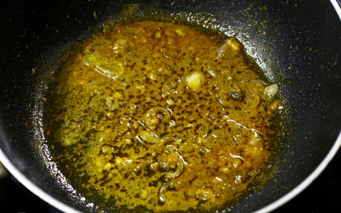 Faire sauter la brique de crabe