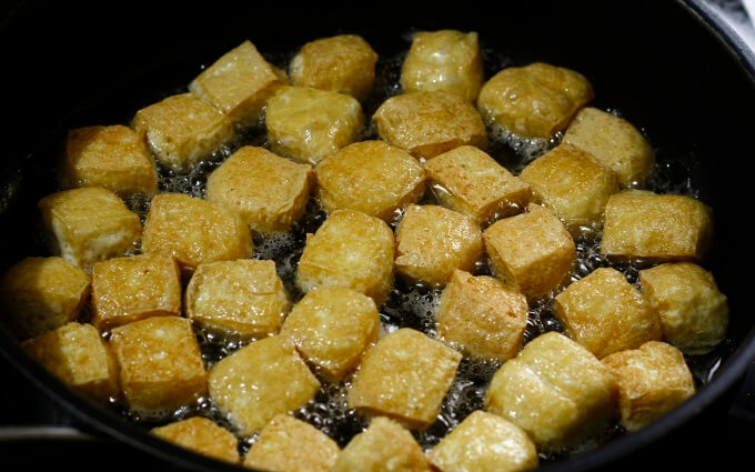 Tofu frit