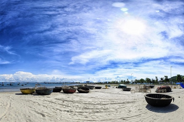 La plage de Xuan Thieu