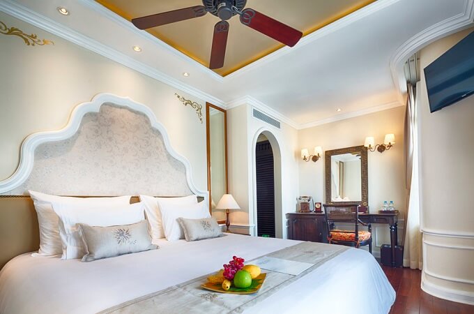 La cabine Signature Suite du navire Mekong Navigator