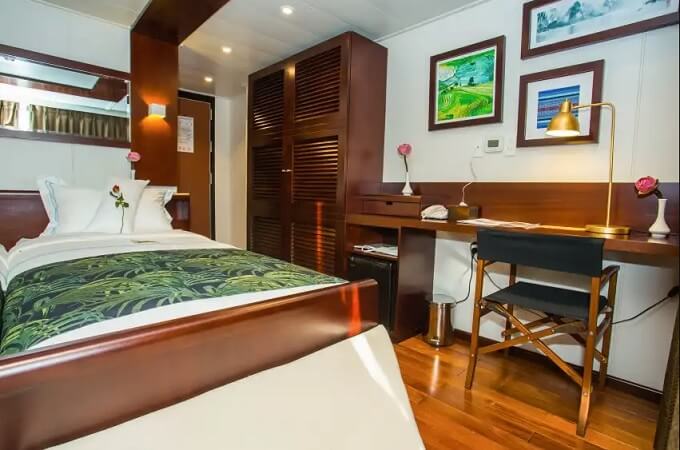 Les chambres du RV Indochine II ont un design très élégant
