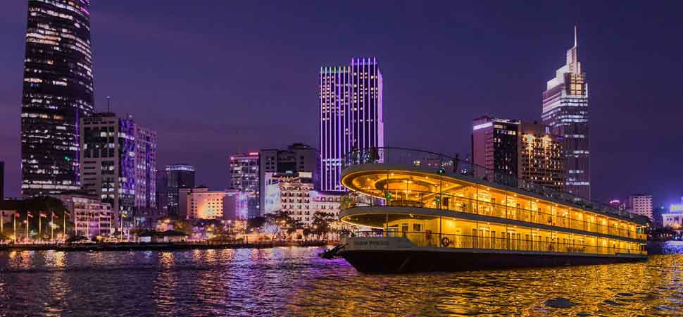 Diner Croisiere à Saigon