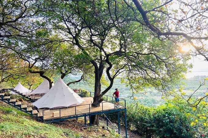 Tropical EGlamping, emplacement de camping avec service haute qualité