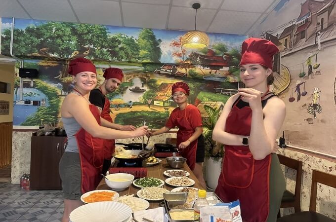 Êtes vous prêt pour suivre un cours de cuisine en 3 heures