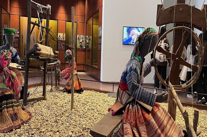 Le musée d'ethnologie à Hanoi