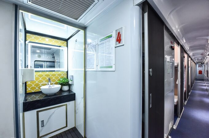 L’itinéraire du SE19 et SE20 comprend 28 wagons rénovés