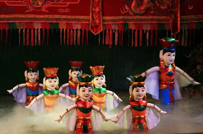 Spectacle de marionnettes sur l’eau Hanoi