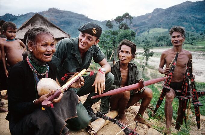 Rare photo de 1969 des Hauts Plateaux du centre, Tay Nguyen