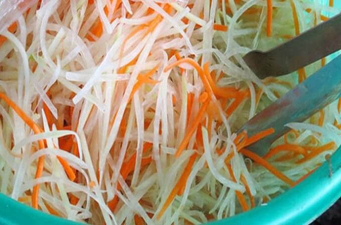 Légumes râpés, Hoi An