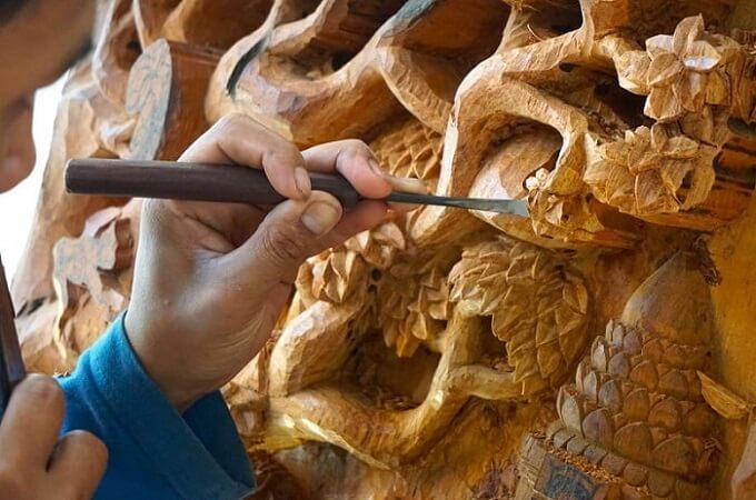 La menuiserie est un travail méticuleux