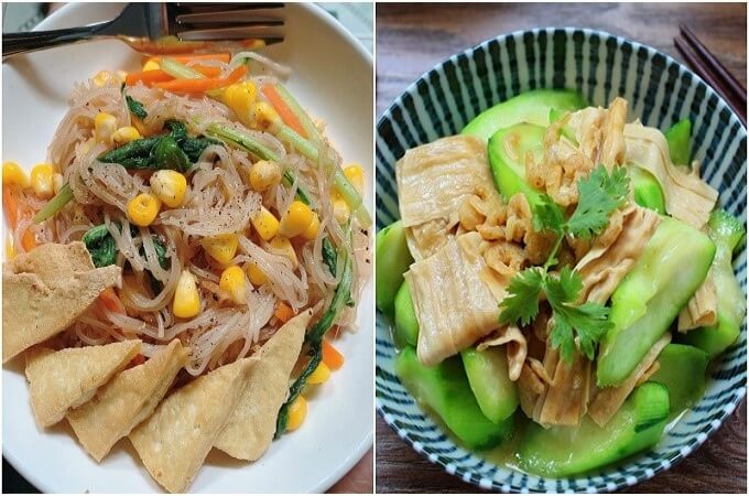 Les plats végétariens ici ont des saveurs uniques et alléchantes, Hue