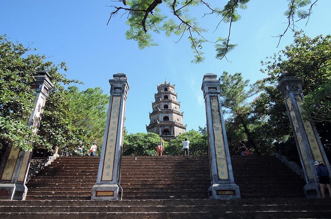 La pagode de la Dame céleste, Chùa Thiên Mụ