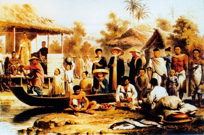 Le site Pho Hien dans les archives