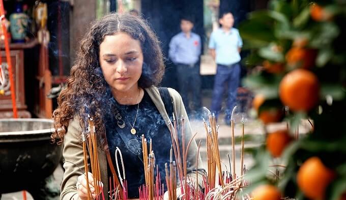 Offrande baton d'encens