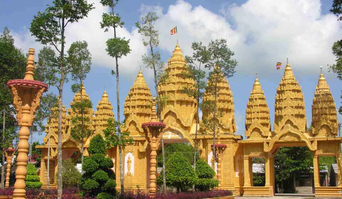 Pagode Khmer à Tra vinh