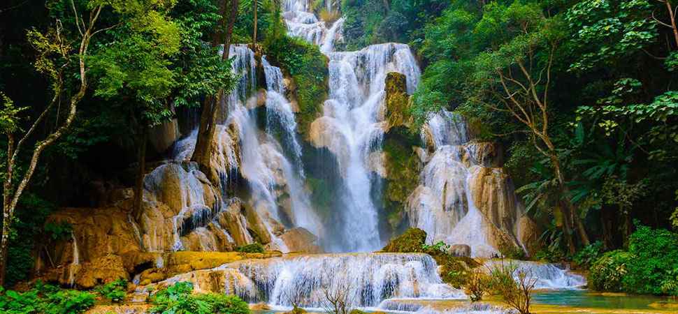 Chutes Khuang Si à Luang Prabang