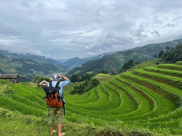 Colline fer de cheval Mu Cang Chai