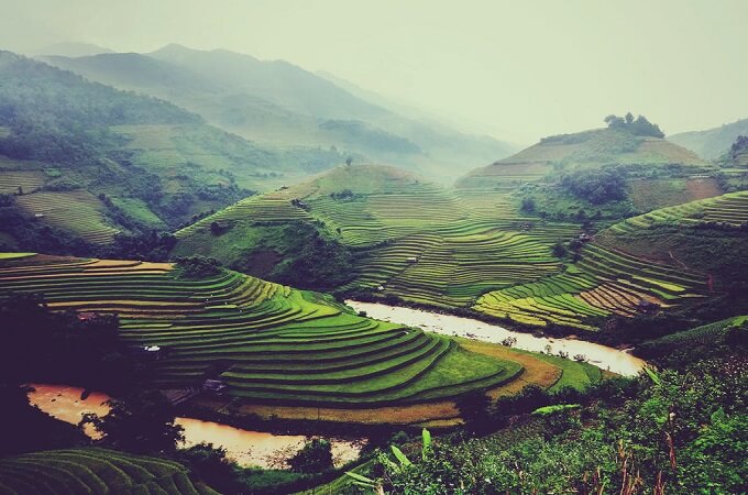 Les sublimes rizières en terrasse de Mu Cang Chai