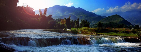 Paysage féerique à Tu Le