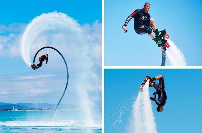 Le flyboard est un sport nautique passionnant introduit pour la premiere fois à Nha Trang