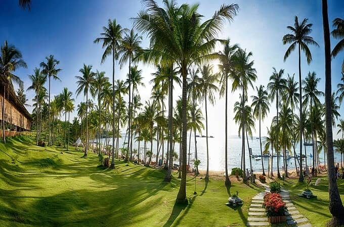 Cadre naturel magnifique, de la musique, des divertissements et de la bonne humeur, Phu Quoc