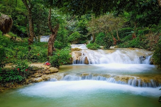 La cascade Thac Hieu à Pu Luong