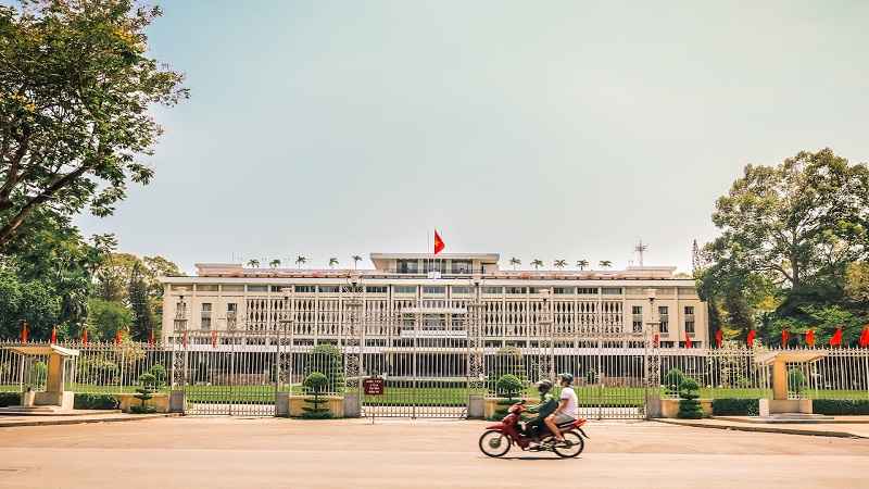 Le palais de la réunification (Dinh Thong Nhat ou Dinh Doc Lap)