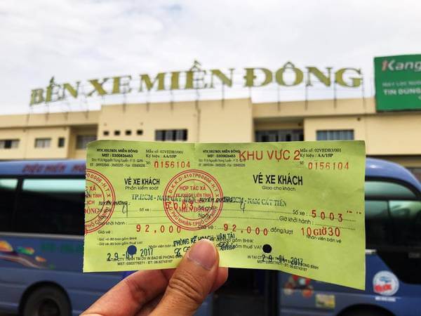 Bus de voyage est un choix tout à fait raisonnable pour venir à Nam Cat Tien