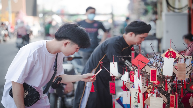 Saigon au jour du Tet, nouvel an lunéaire !