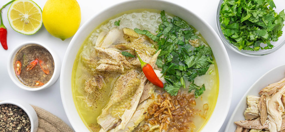 Soupe au poulet au Vietnam