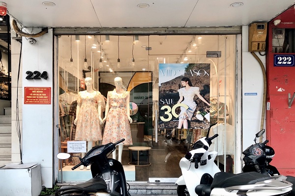 La rue Kim Ma pour les clients aisés